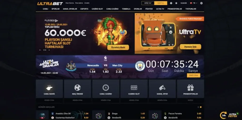 ultrabet adres